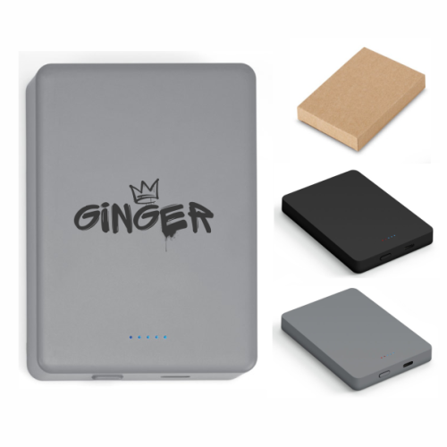 Bateria portátil magnética em ABS 100% reciclado 97142 