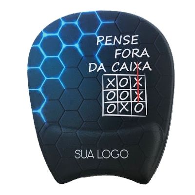Mouse Pad Com Apoio de Pulso Ambidestro